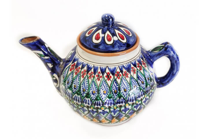 Чайник синий класс. 1 л