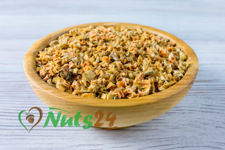 Морковь сушёная 3*3