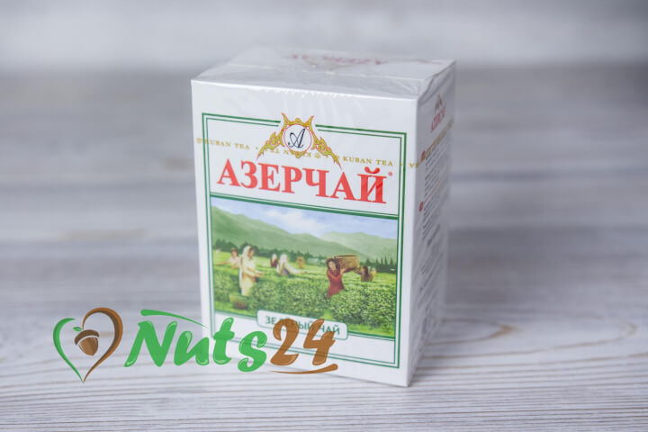 Чай Азерчай зелёный 100 гр.(картон)