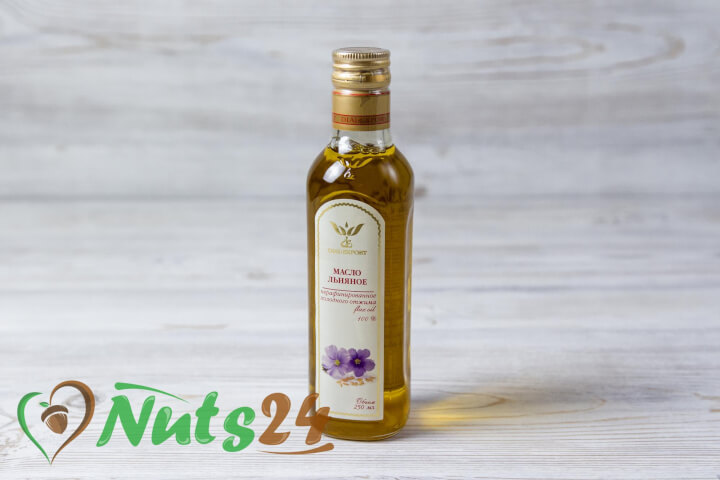 Масло льняное 0,25 л
