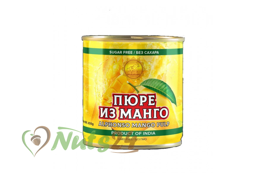 Пюре из манго в банке 850 гр 