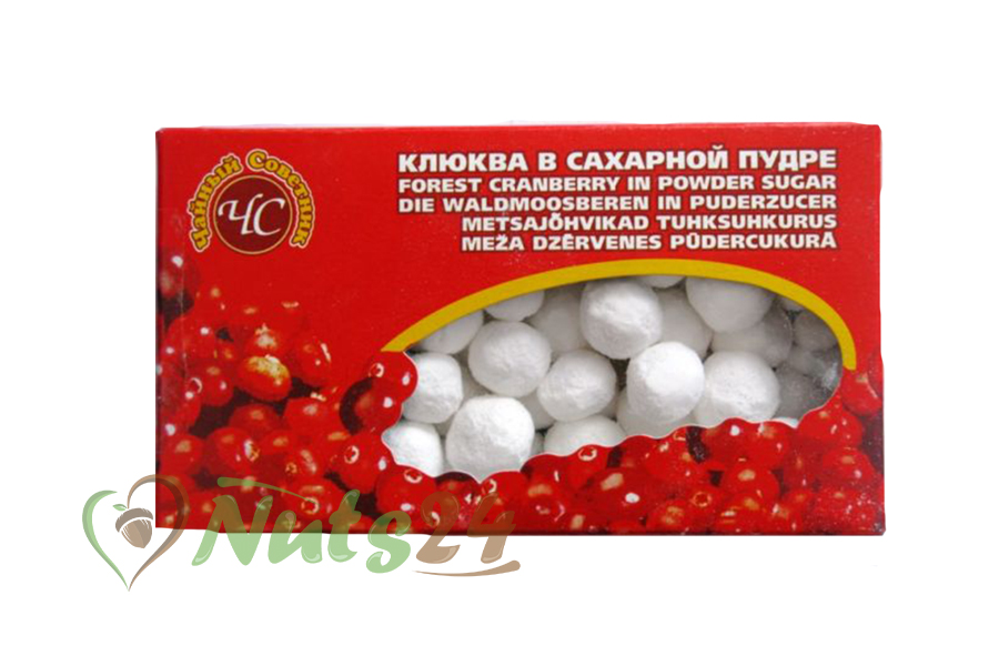 Клюква в сахарной пудре 130 гр.