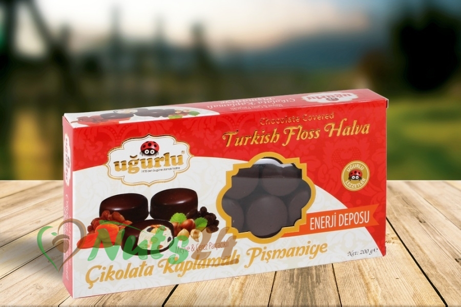 Пишмание турецкие в шоколаде с лесным орехом  "Ugurlu" 200 гр