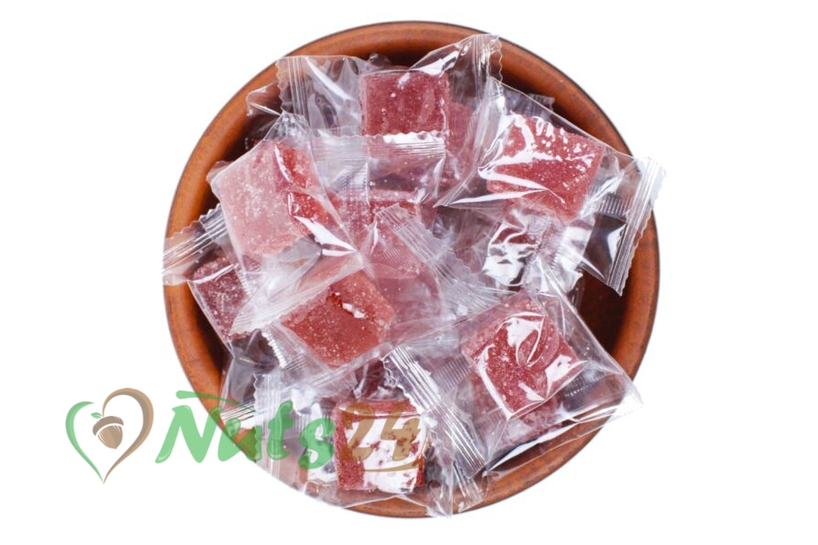 Персик кубики (жевательные конфеты) 500 гр