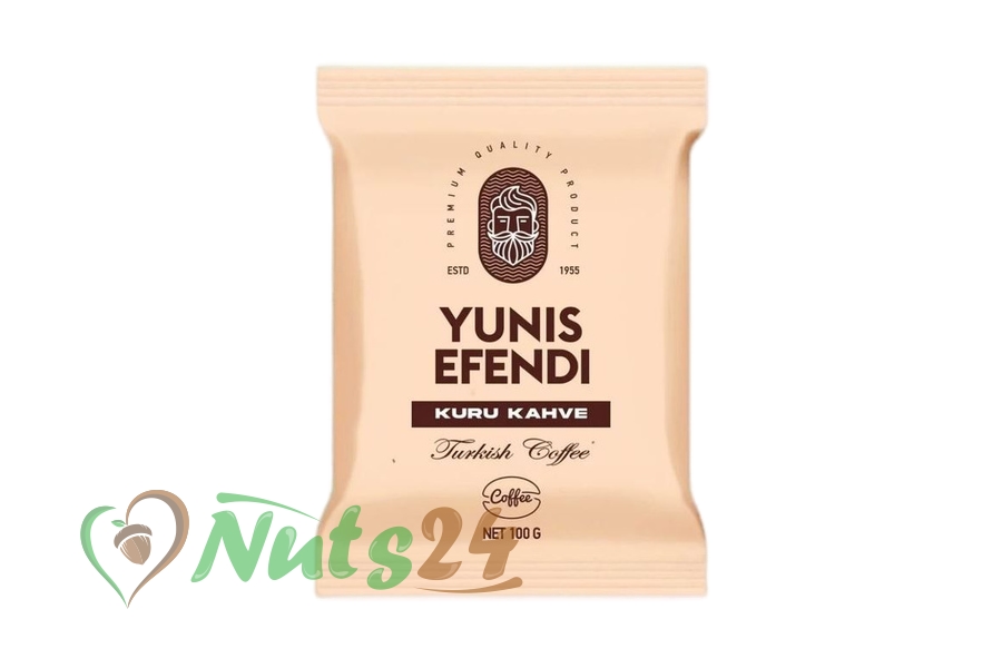 Турецкий кофе молотый Yunis Efendi (Юнис Эфенди) 100 гр